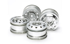 Tamiya | Racing Truck Felgen (F+R) silber | passend zu 51589 TT01E
