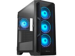 Chieftec | Midi Tower GA-01B-TG-OP, ohne NT | 3x 2.5/2x 3.5, 1x USB-C, 2x USB A