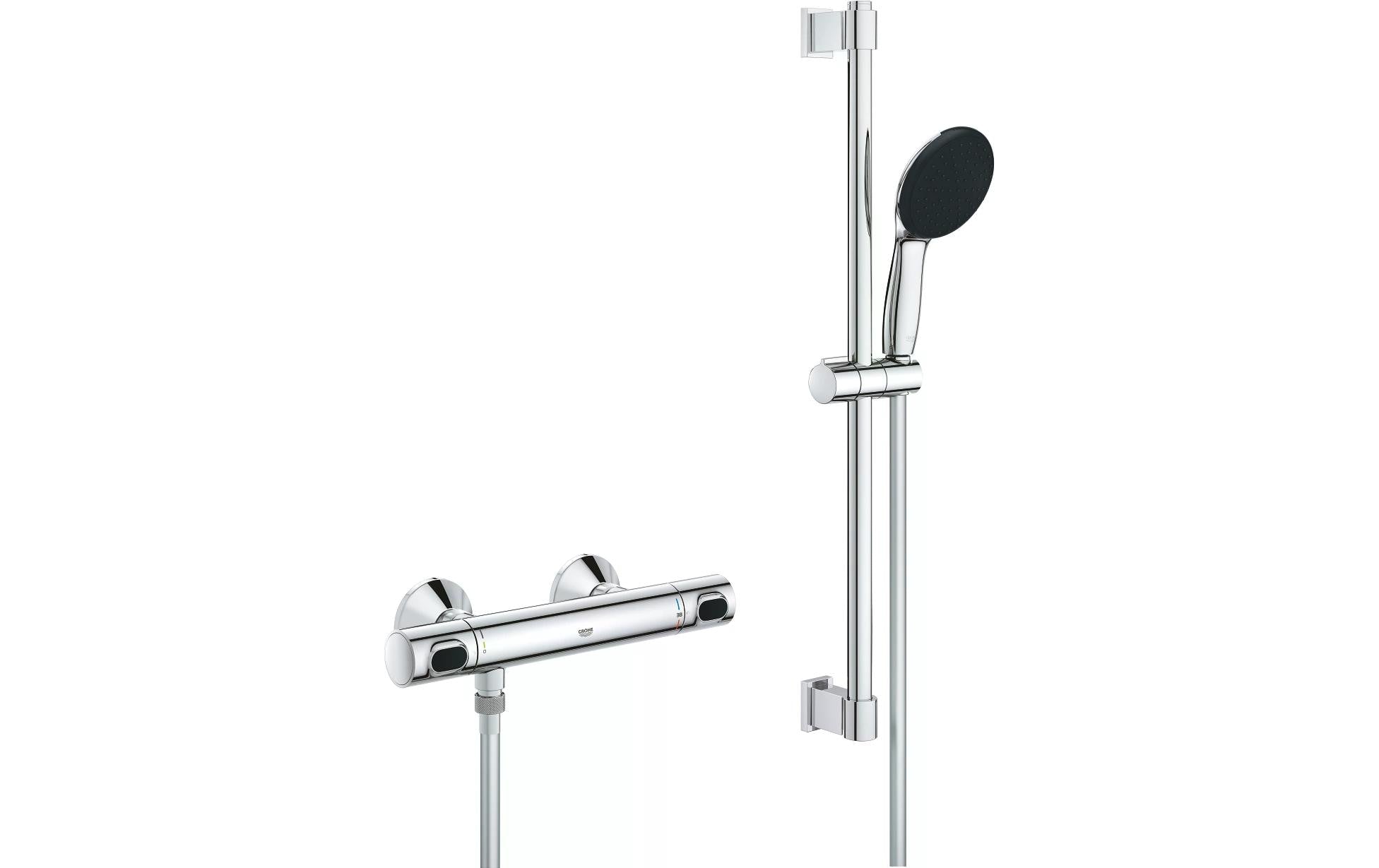 Precision Flow Thermostat-Brausebatterie
