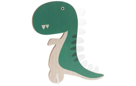 COCON | Dekolampe stehende Dino Holz | 27x2x28cm