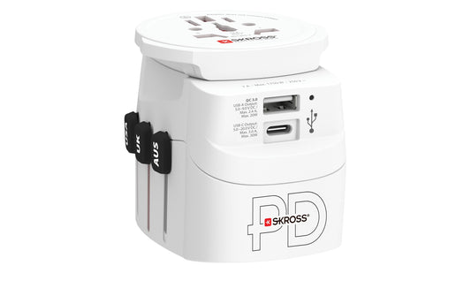 SKROSS PRO Light, 1x USB-A und C AC30PD