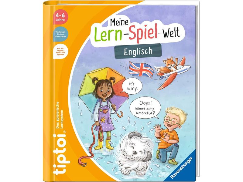 tiptoi | Meine Lern-Spiel-Welt: Englisch | 4-6 Jahre