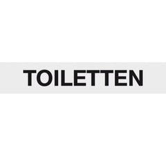Schild Toiletten