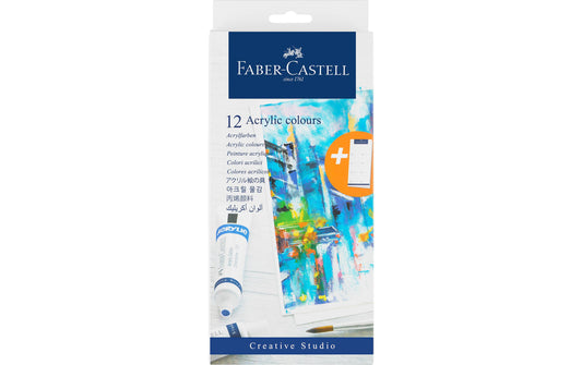 Faber Castell Acrylfarben Tuben 12er