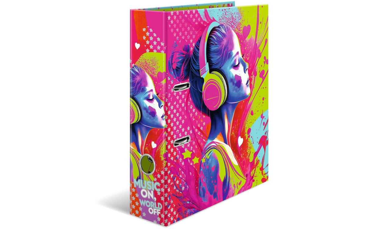 Herma Motivordner 7 cm Music Girl