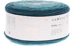 RICO Creative Wool Degrade, petrol
