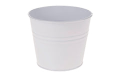 Opiflor Zinktopf Jan, Weiss