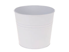 Opiflor | Zinktopf Jan, Weiss | 14x12 cm (DxH)
