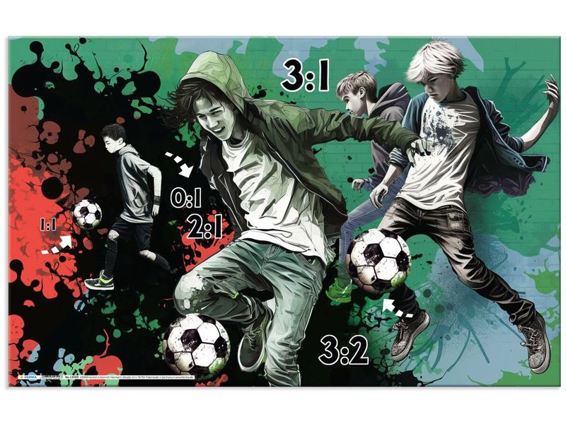 HERMA | Schreibunterlage Street Soccer | Grösse: 55x35cm