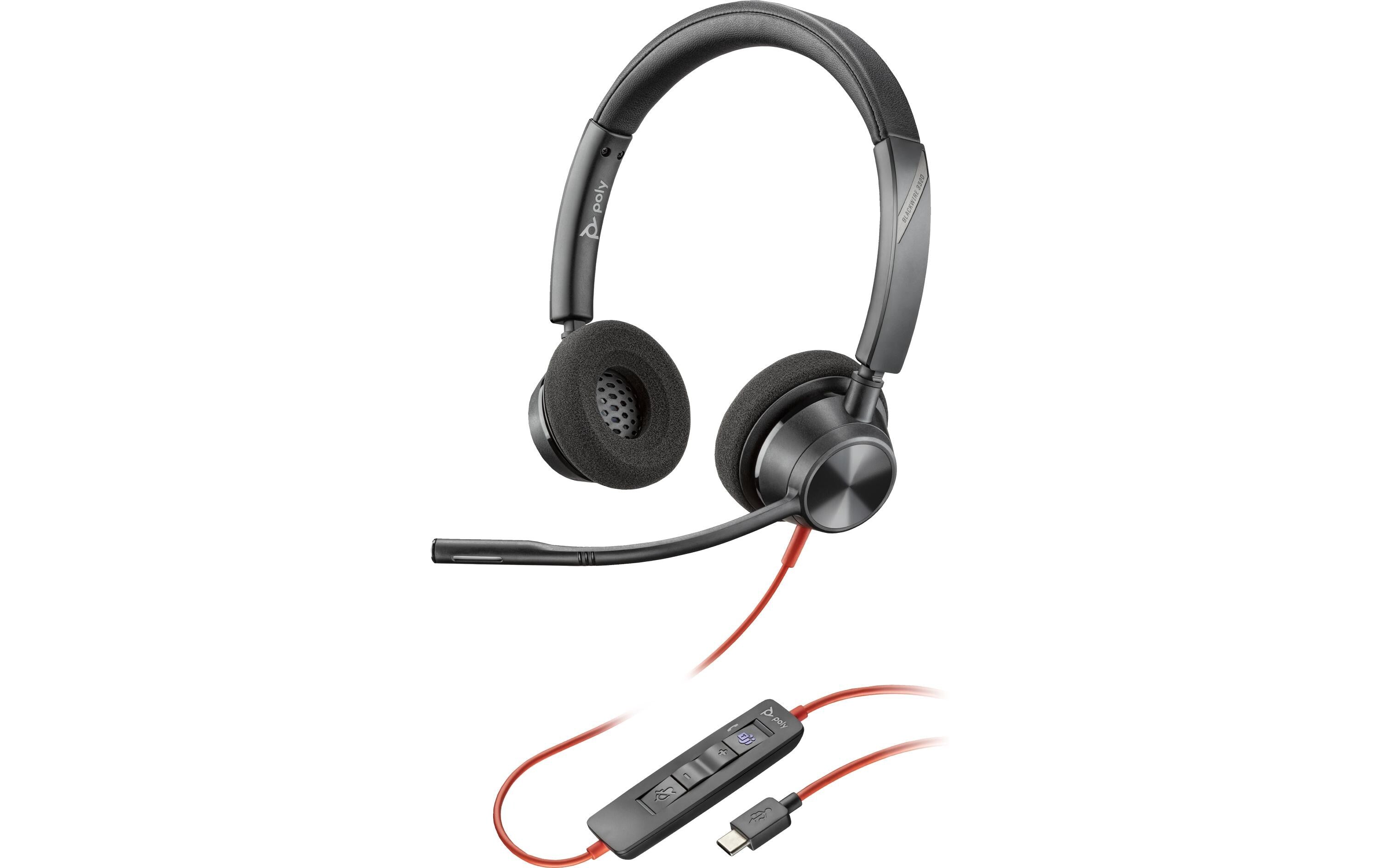 Poly Blackwire 3320 Stereo,MS,USB-C/A