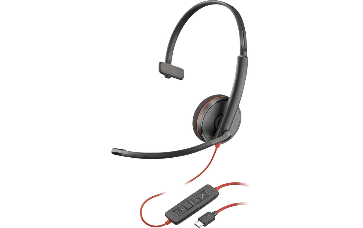 Poly Blackwire 3210 Mono,USB-C/A
