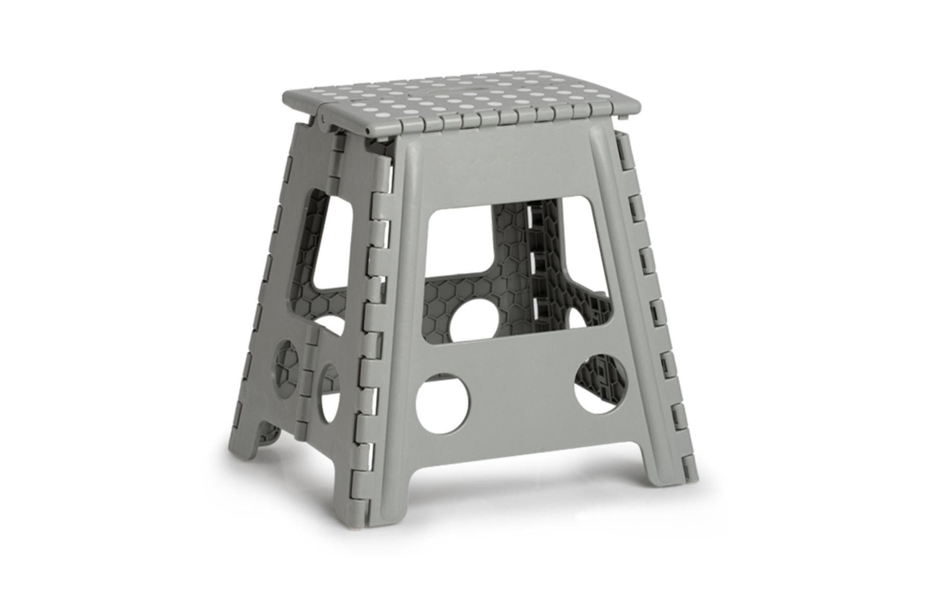 Zeller Present Klapphocker Grau