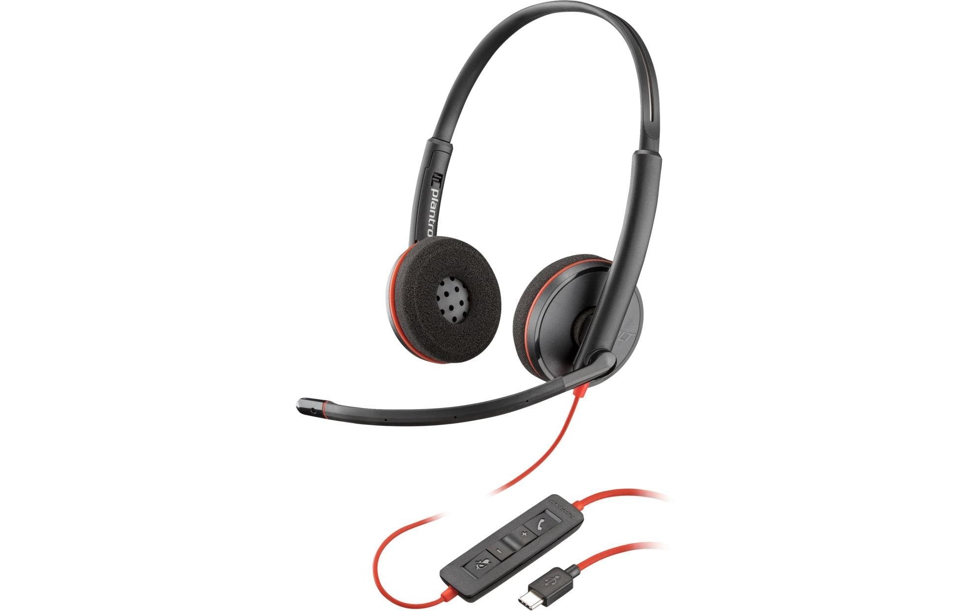 Poly Blackwire 3220 Stereo,USB-C/A