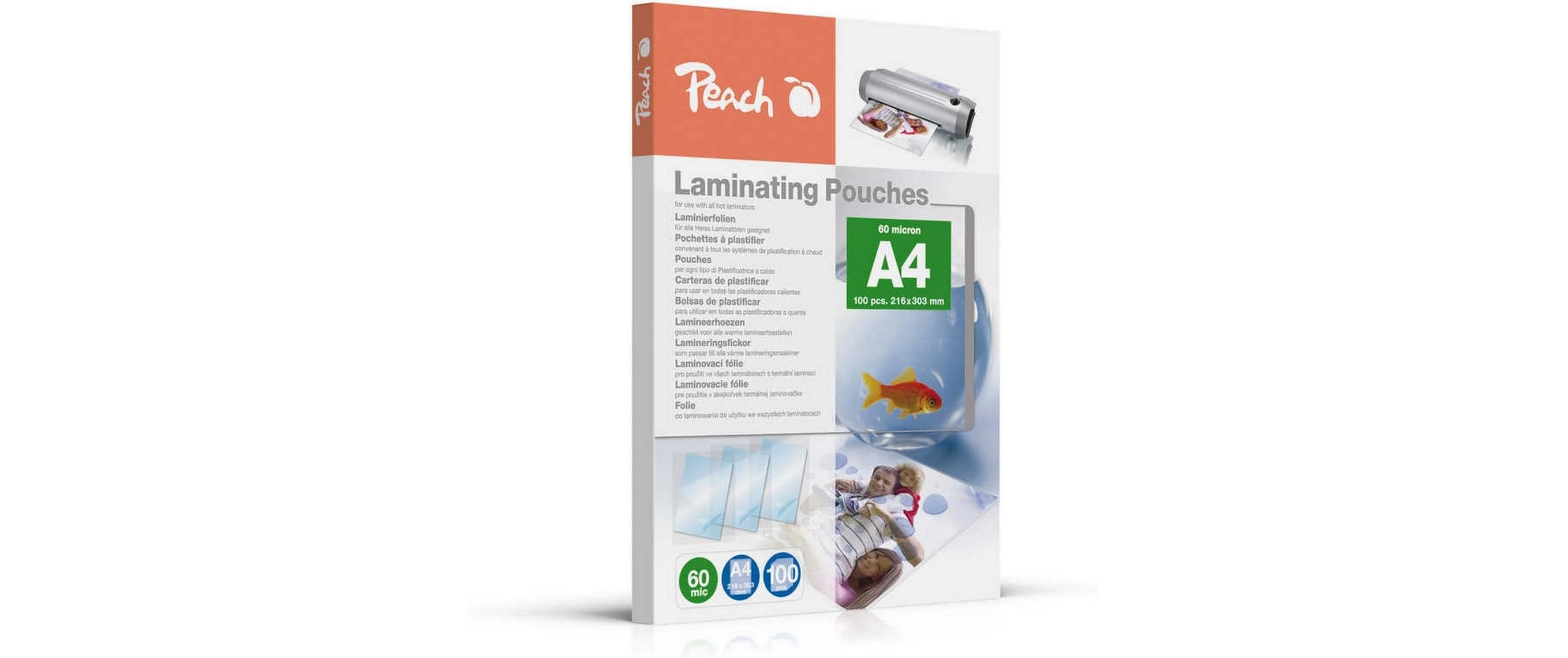 Peach Laminierfolie A4