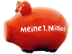 G. Wurm | Sparschwein Meine 1. Million | 12.5x9x9cm