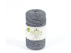 DMC | Nova Vita 4 Metallic grau 250g | 200 m, 75% rCO, 15% rPET, 10% rLUR