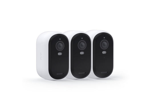 Arlo | VMC3350: IP Kamera 3er Pack | Arlo Essential2 Outdoor 2K-Kamera weiss