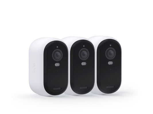 Arlo | VMC3350: IP Kamera 3er Pack | Arlo Essential2 Outdoor 2K-Kamera weiss