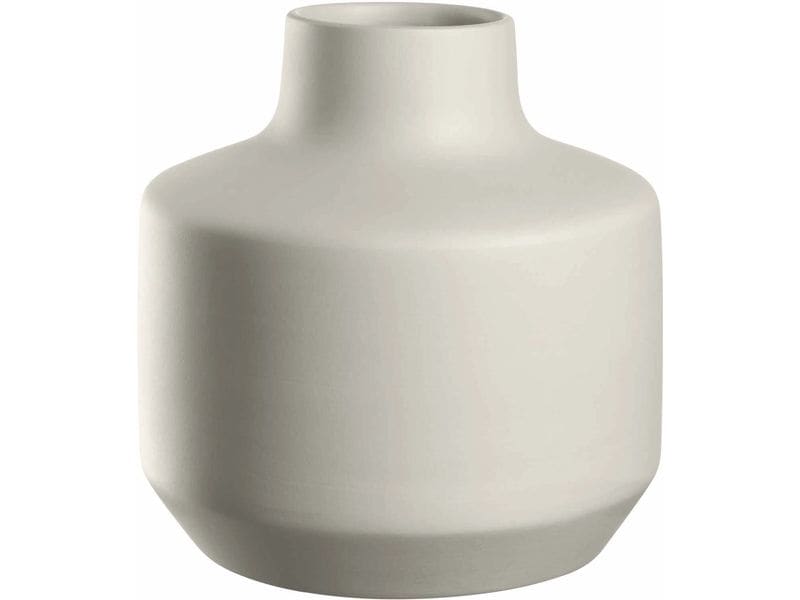 LEONARDO | Vase Milano 22 cm | Keramik, H: 22cm, D: 21cm, 4 Liter, Creme