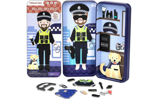 Reise-Magnetspielbox - Polizist