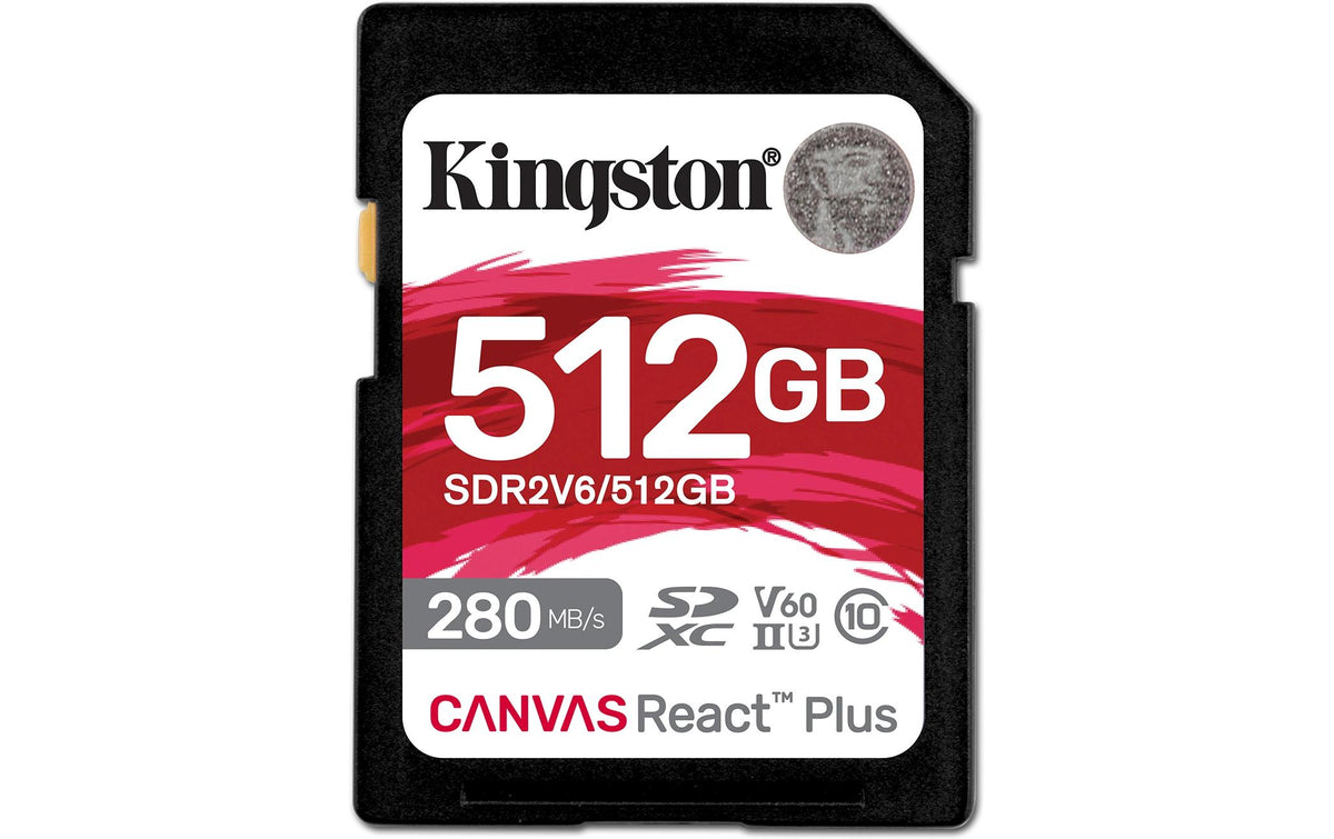 Canvas React Plus SDXC Card 512GB