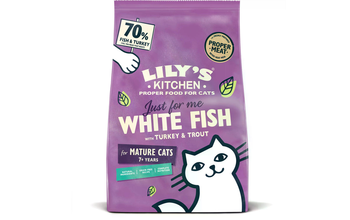 Lilys Kitchen Trockenfutter Senior Fisch