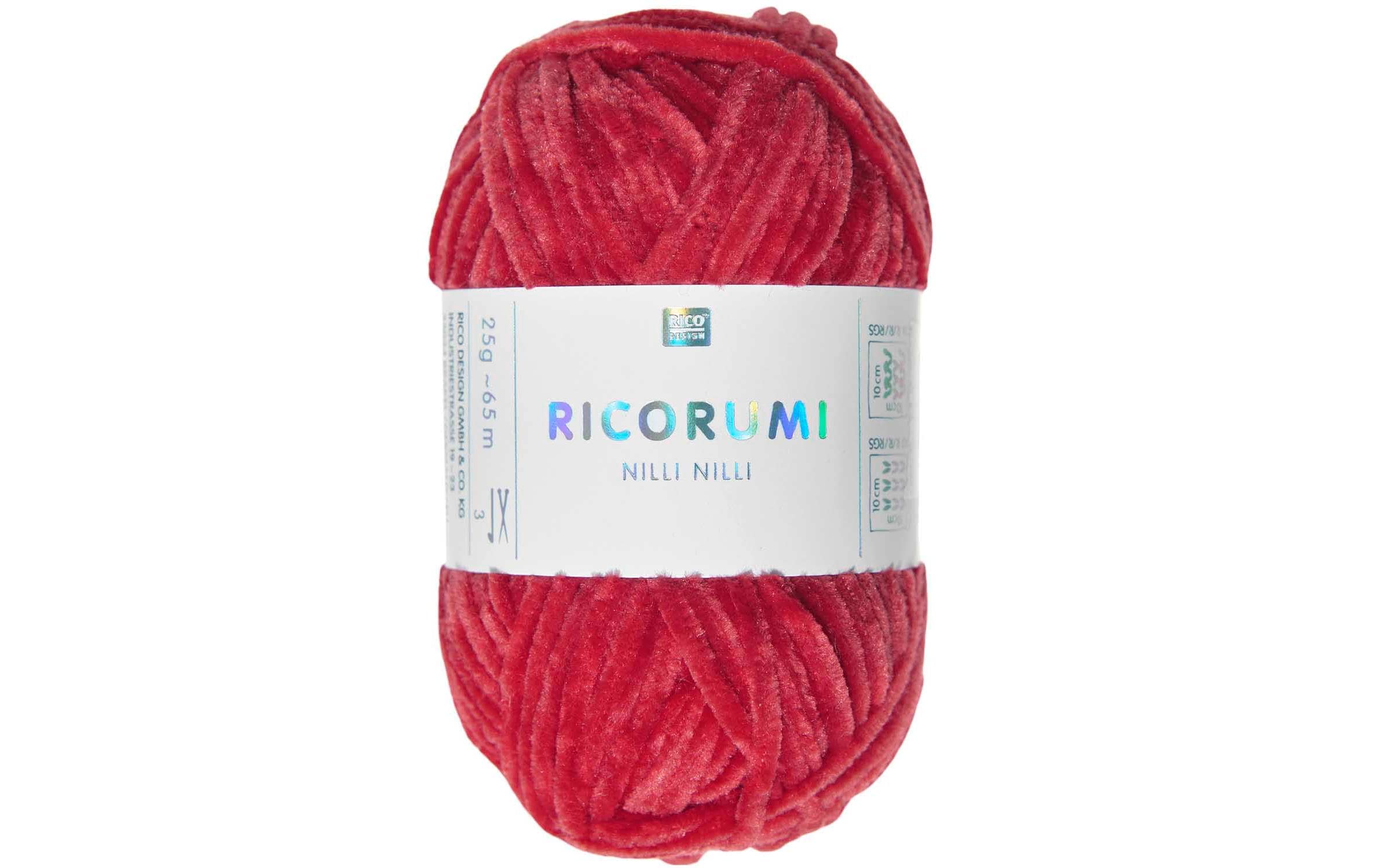 Rico Design, Wolle Ricorumi Nilli Nilli Rot