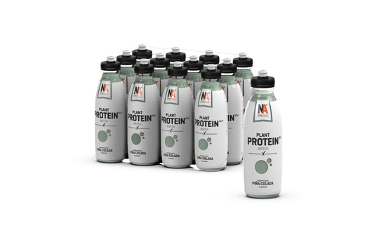 NUTRIATHLETIC | PlanProtein Water | Pina Colada,12 Stück