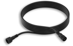 Philips | Niedervolt Verlängerungskabel | 5 Meter, 24V, IP65, schwarz