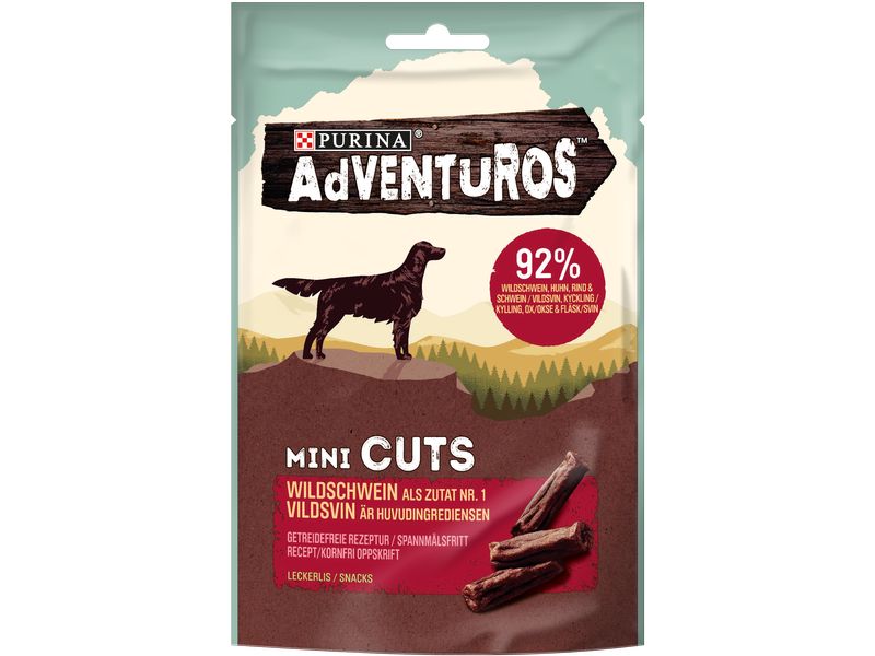 Purina AdVENTuROS | Adventuros Snacks Mini Cuts Eber 70g | 70 g