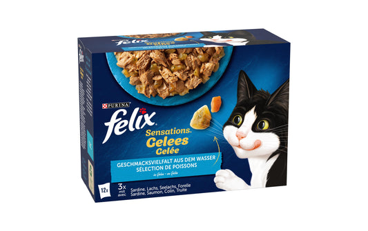 Felix Nassfutter Sensations 12x85g