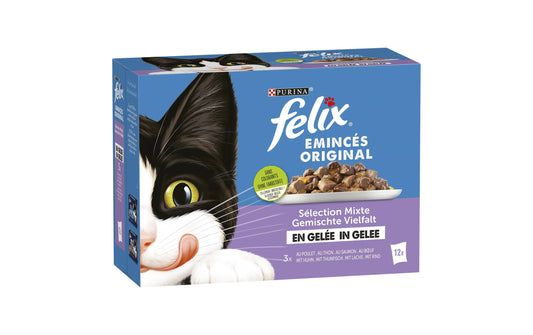 Felix Nassfutter Fleisch&Fisch in Gelee