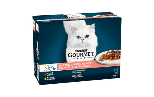 Gourmet Perle Erlesene Streifen 12x85g