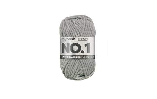 myBoshi, Wolle Nr.1 Beton 50 g, 55 m