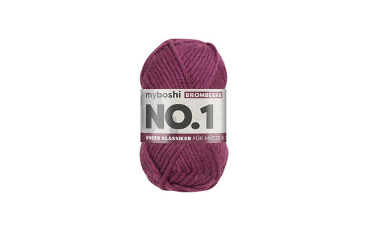 myBoshi, Wolle Nr.1 Brombeere 50 g, 55 m