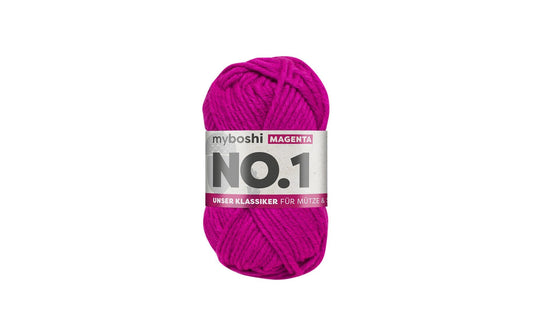 myBoshi, Wolle Nr.1 Magenta 50 g, 55 m
