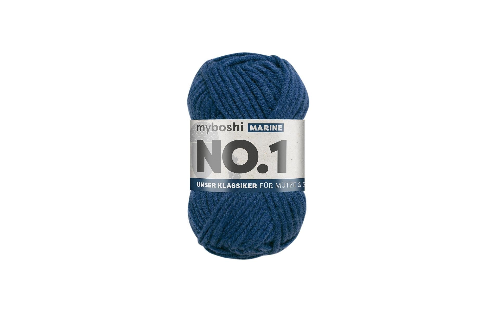 myBoshi, Wolle Nr.1 Marine 50 g, 55 m