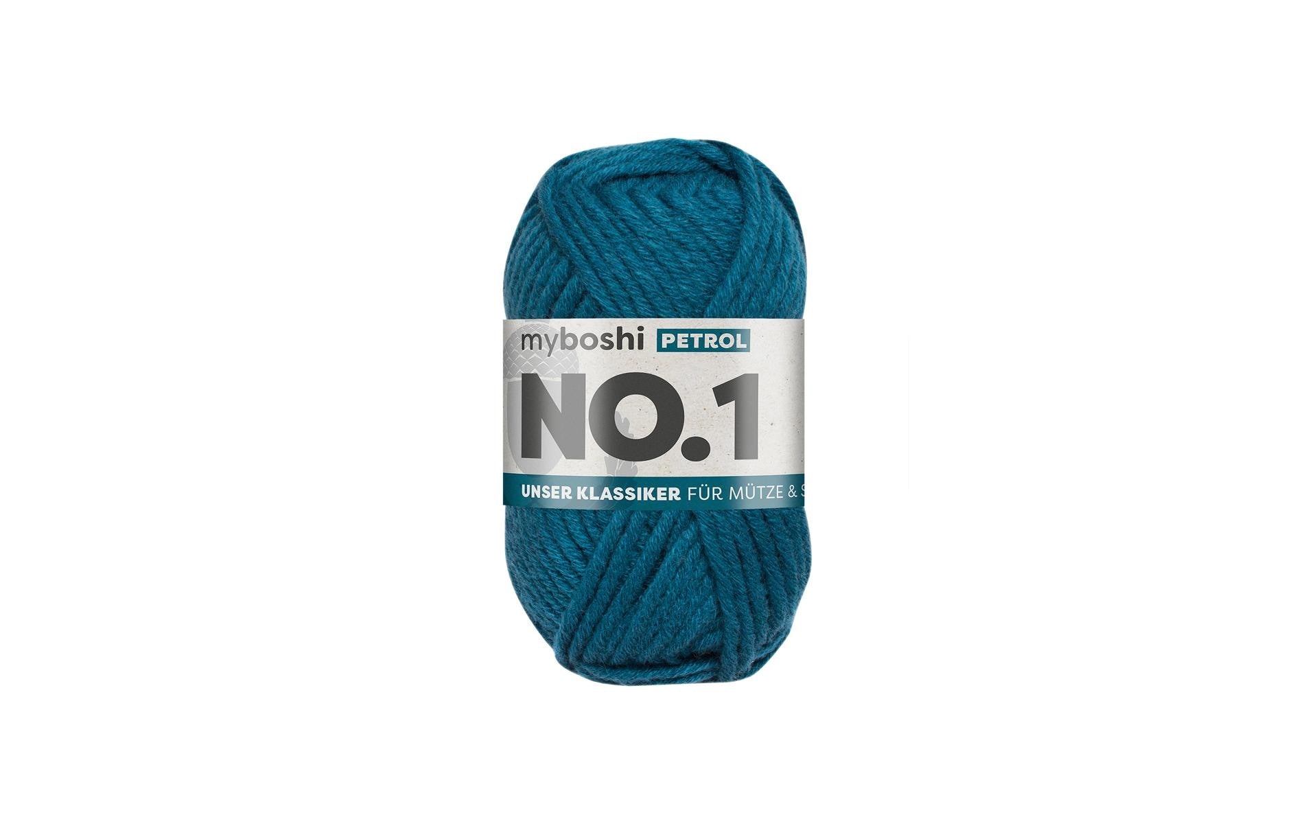 myBoshi, Wolle Nr.1 Petrol 50 g, 55 m