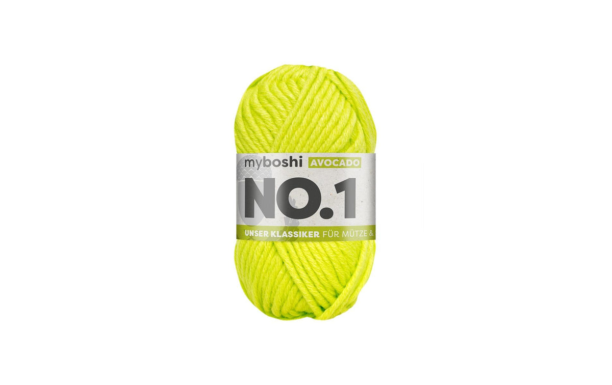 myBoshi, Wolle Nr.1 Avocado 50 g, 55 m