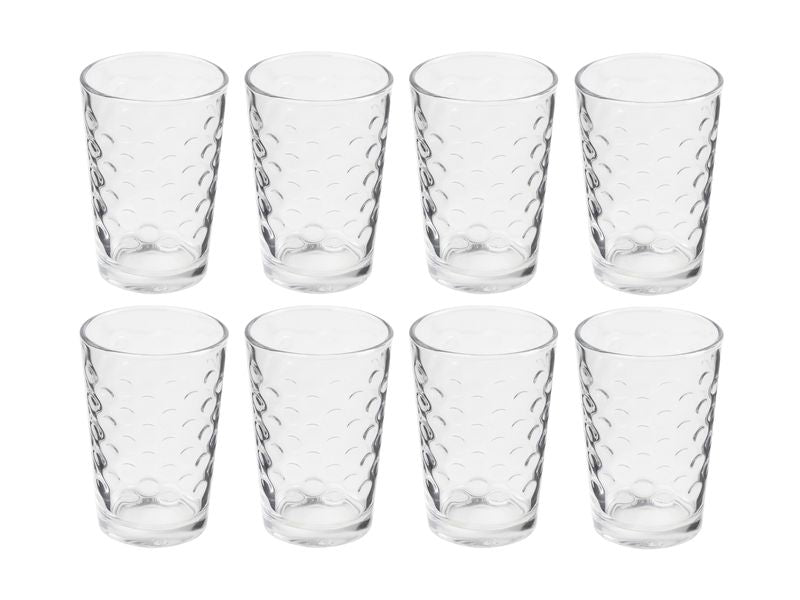 FURBER | Trinkgläser 8er Set 200ml | 8x200ml