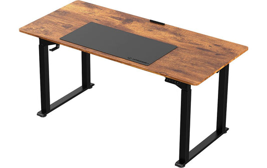 Ultradesk | Uplift Braun Gaming Table | Braun, höhenverstellbar, besteht aus 2 Ka