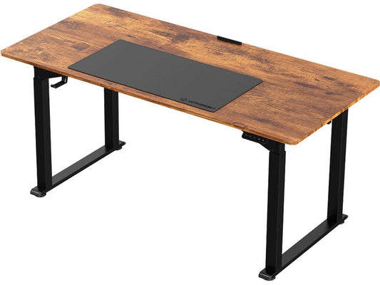 Ultradesk | Uplift Braun Gaming Table | Braun, höhenverstellbar, besteht aus 2 Ka