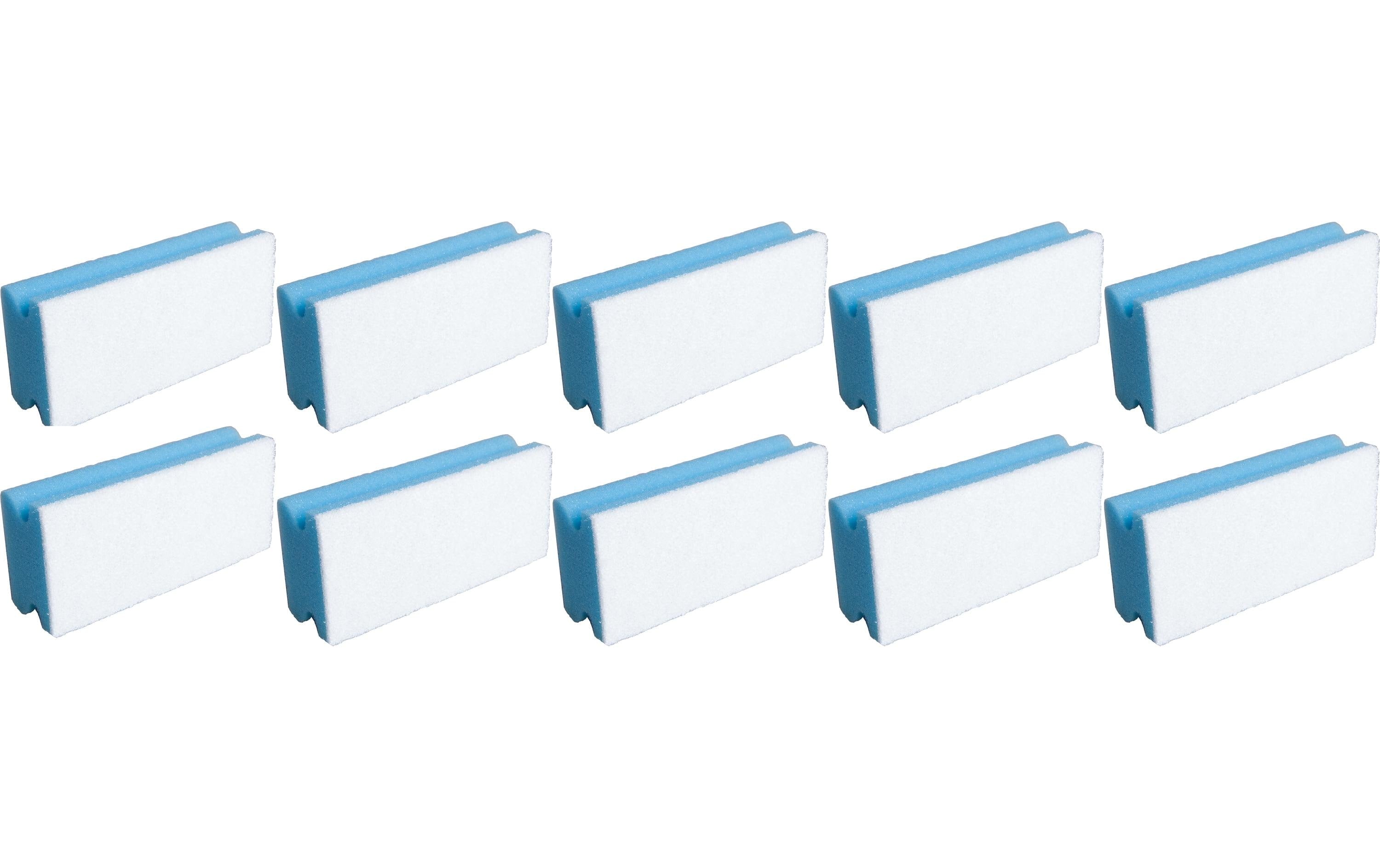 Edi Baur, Schwamm Basic 10 Stück, Blau/Weis