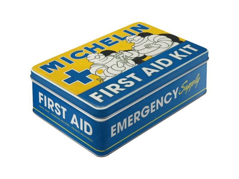 Nostalgic Art | Michelin First Aid Box | Metall, 23x16x7 cm, 2.5L