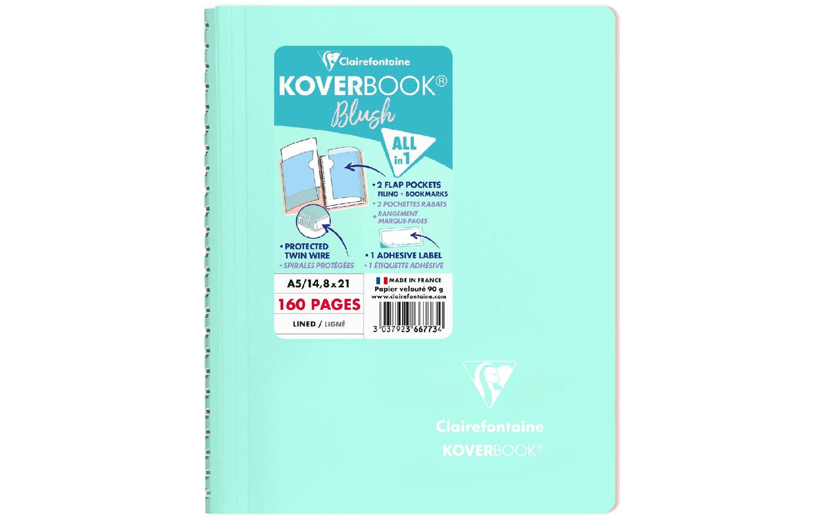 Clairefontaine Collegeblock Koverbook Blush