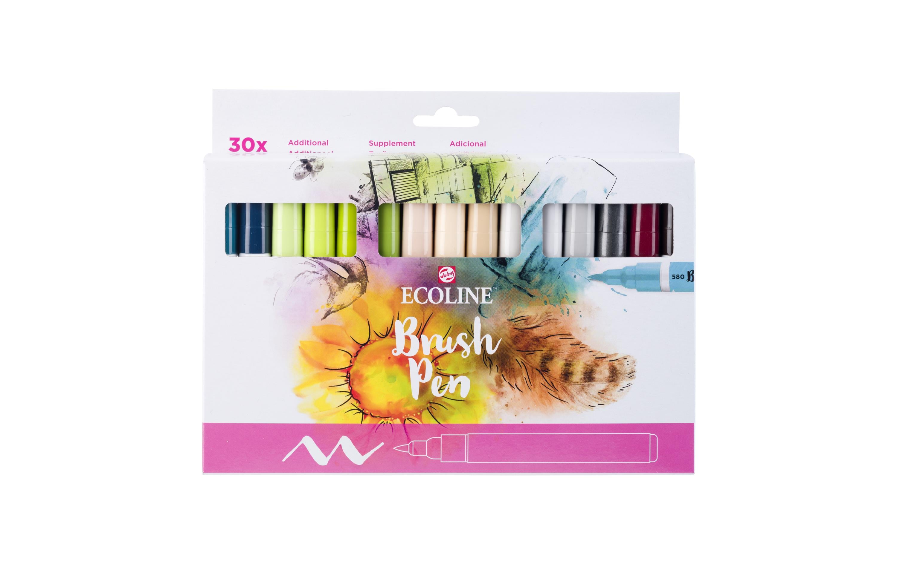 Talens, Brushpen Ecoline Basic Additional 3