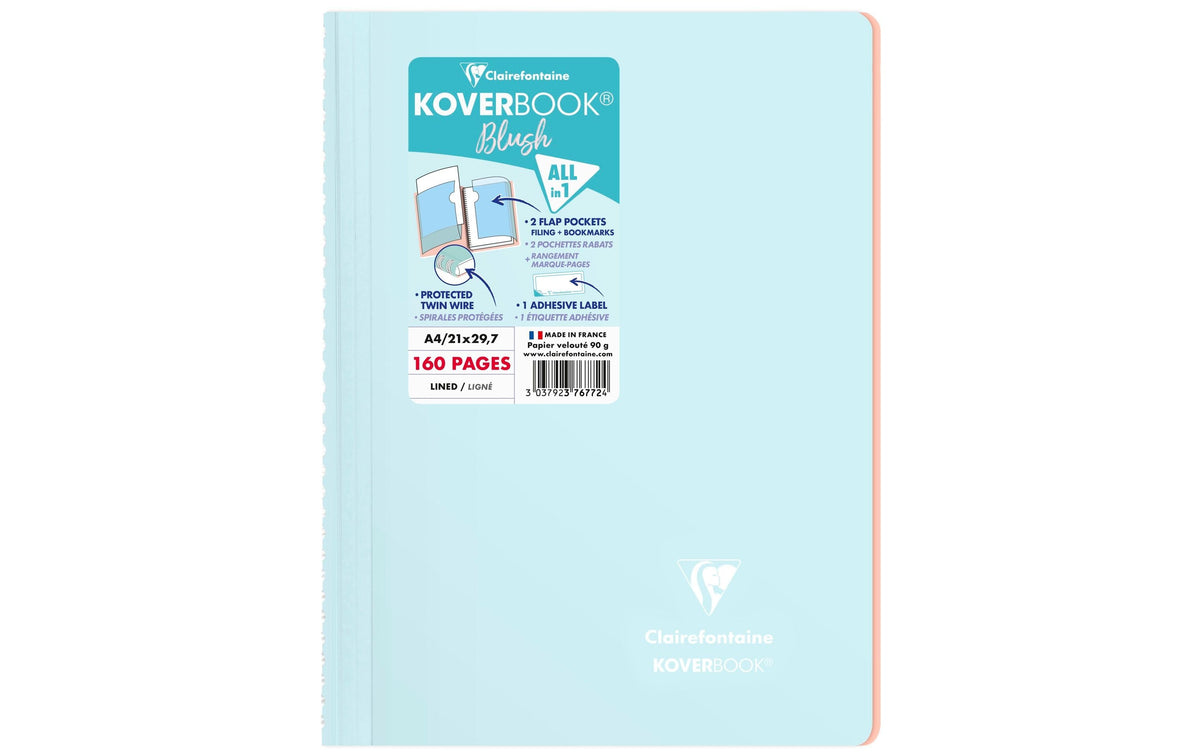 Clairefontaine Collegeblock Koverbook Blush