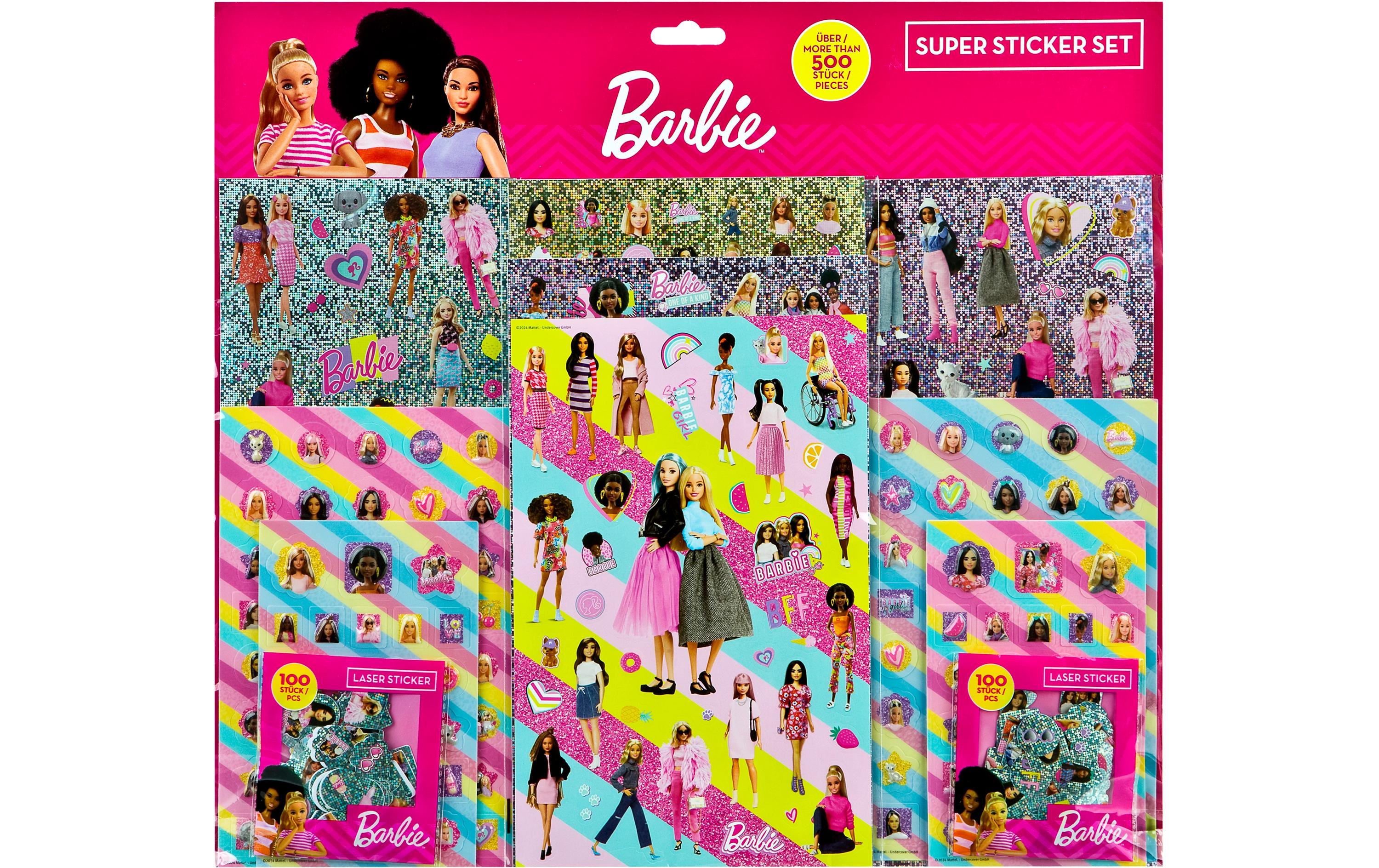 Undercover Super Sticker Set