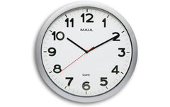 Maul, Wanduhr MAULstep Ø 40 cm, Silber