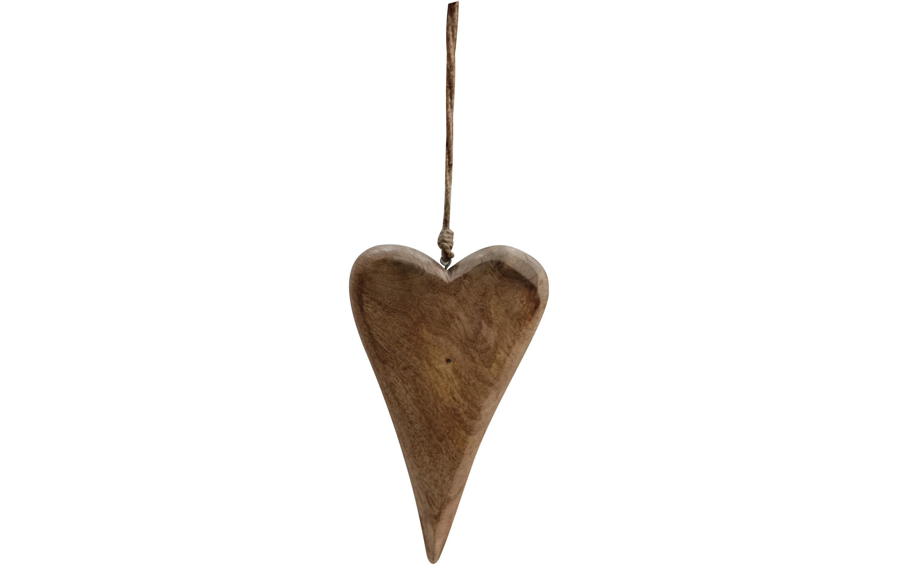 Chalet Dekoaufhänger Herz 25 cm